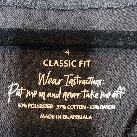 4X 26W Torrid Black Classic Fit Tank Vintage Triblend Jersey Knit Layering Crew - Picture 4 of 7